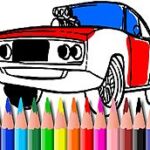Juegos de Coches y Motos para Colorear